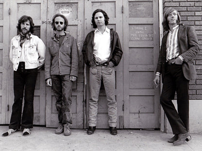 The Doors John Densmore Robby Krieger Morrison Wall Art Print Poster