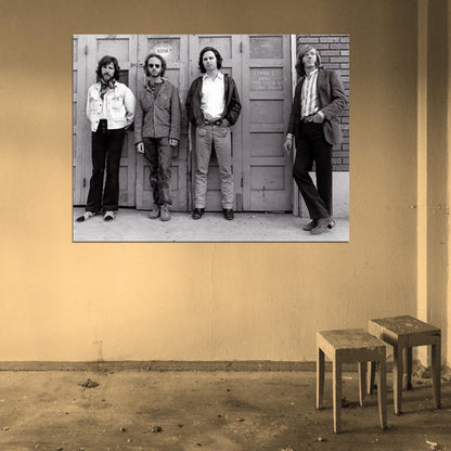 The Doors John Densmore Robby Krieger Morrison Wall Art Print Poster