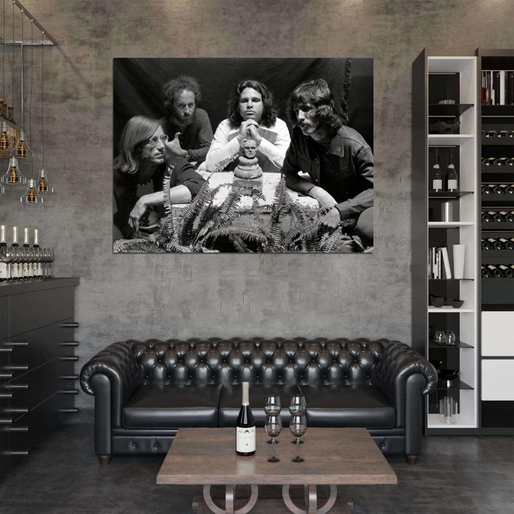 The Doors Rare Ray Robby John Jim Morrison Band Wall Art Print Poster
