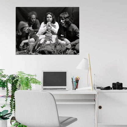 The Doors Rare Ray Robby John Jim Morrison Band Wall Art Print Poster
