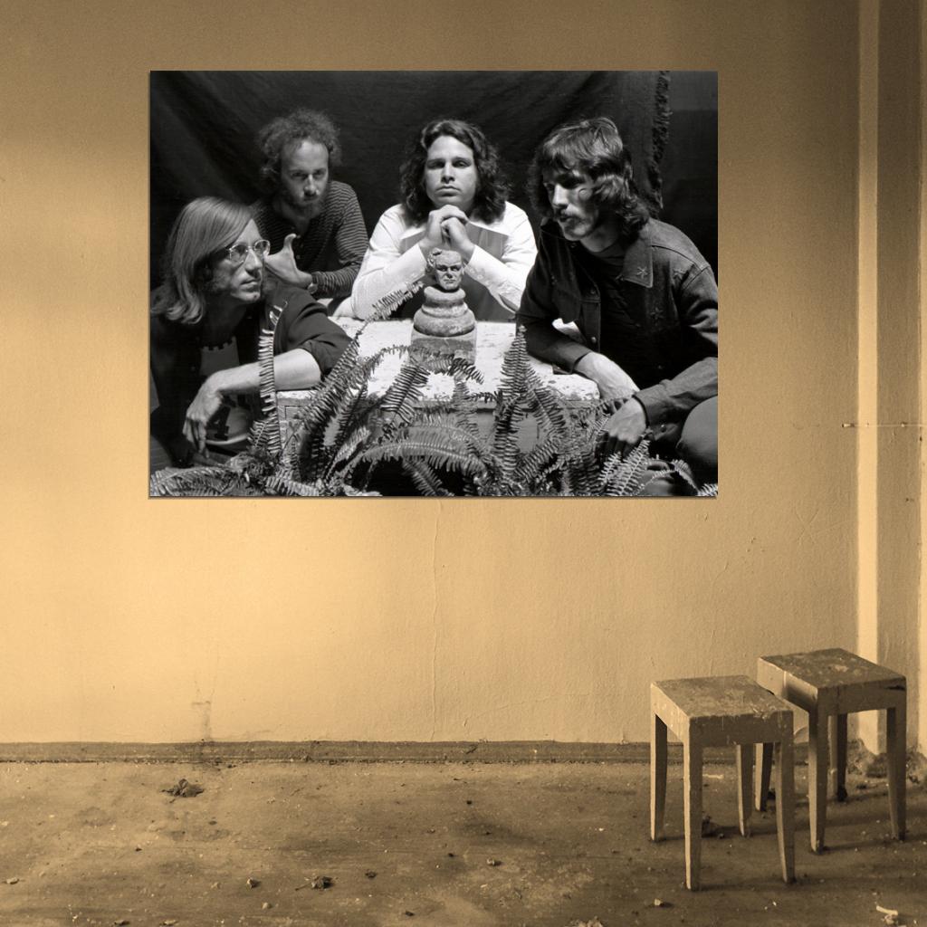 The Doors Rare Ray Robby John Jim Morrison Band Wall Art Print Poster