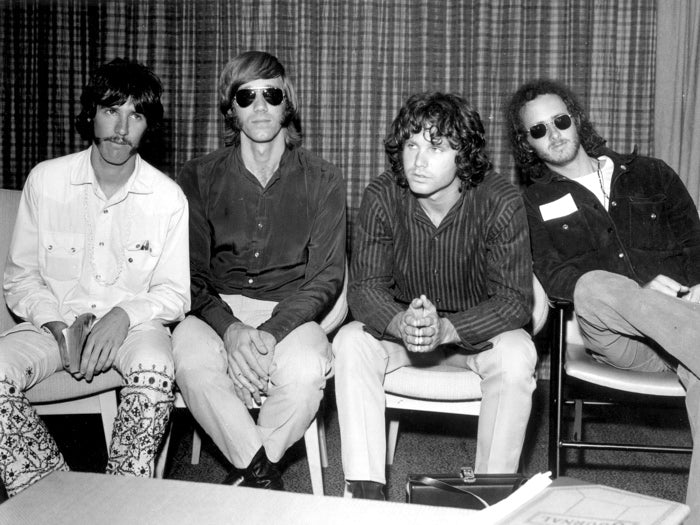 The Doors Rare Densmore Manzarek Morrison Krieger Band Wall Art Print Poster