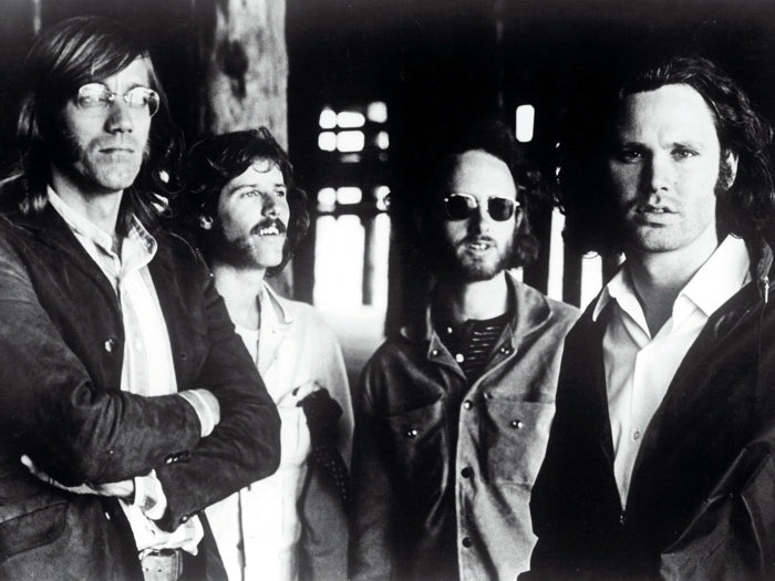 The Doors Great BW Retro Jim Morrison Rock Band Wall Art Print Poster