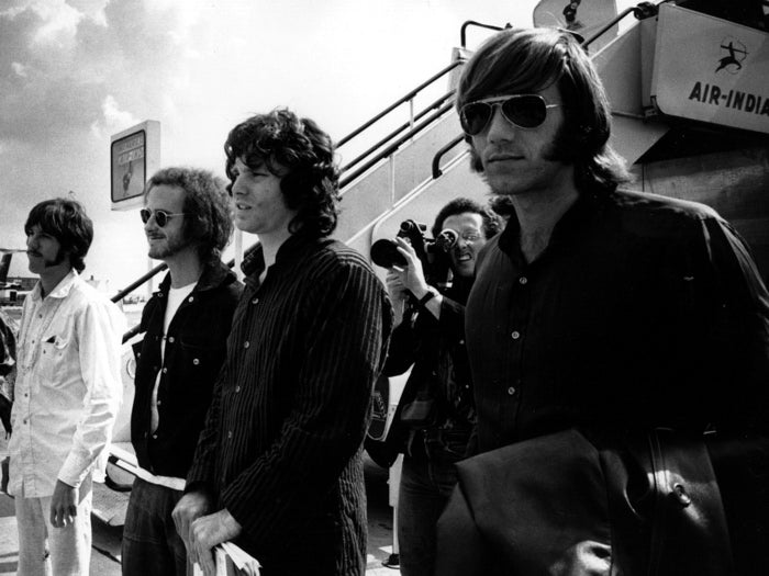 The Doors Rare BW 1968 Jim Morrison Vintage Rock Band Wall Art Print Poster