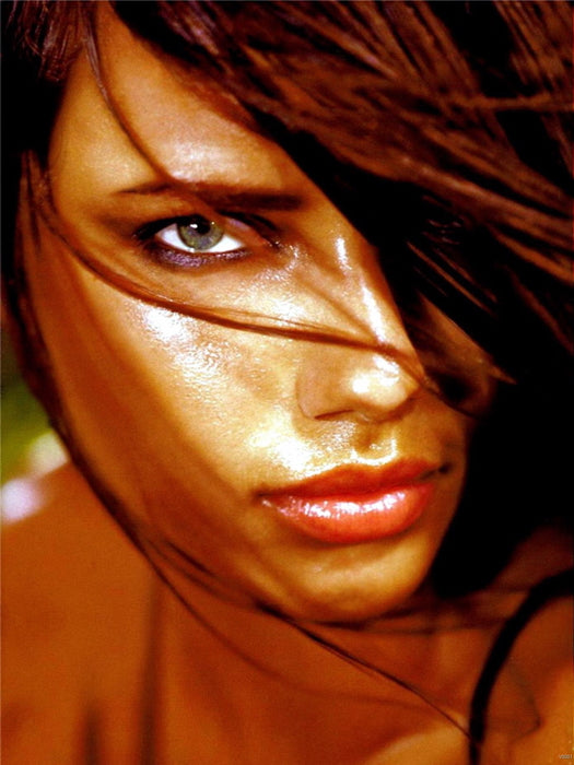 Adriana Lima Hot Portrait Model Wall Art Print Poster