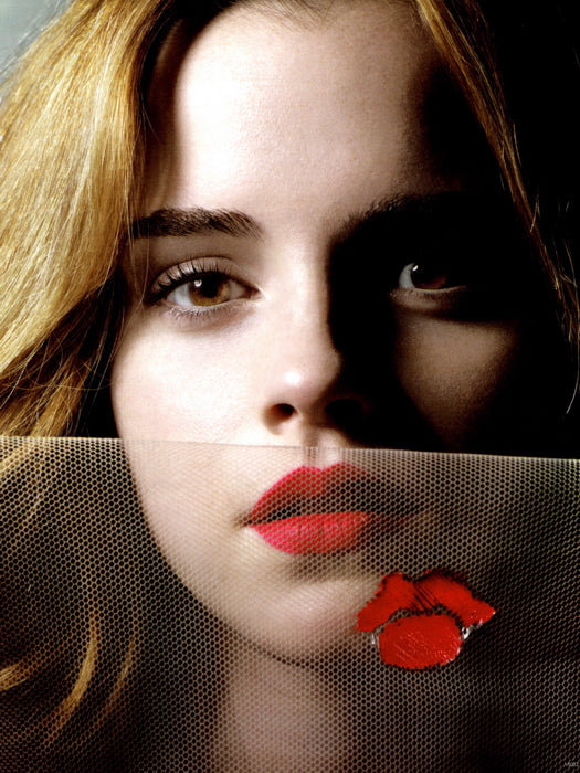 Emma Watson Portrait Cute Actress Wall Art Print Poster