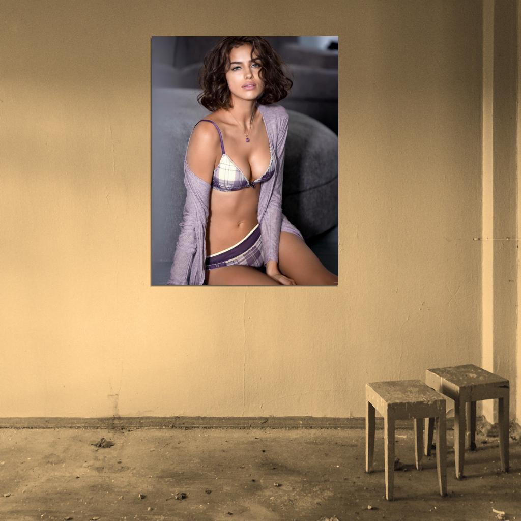 Irina Shayk Sexy Hot Model Actress Wall Art Print Poster