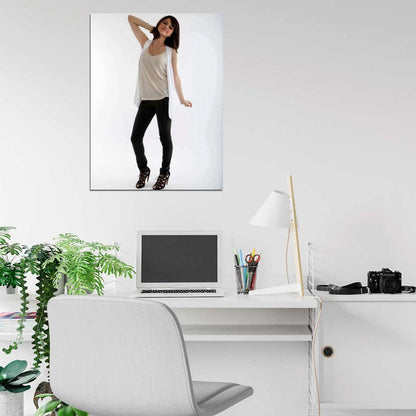 Selena Gomez Pop Music Singer Wall Art Print Poster