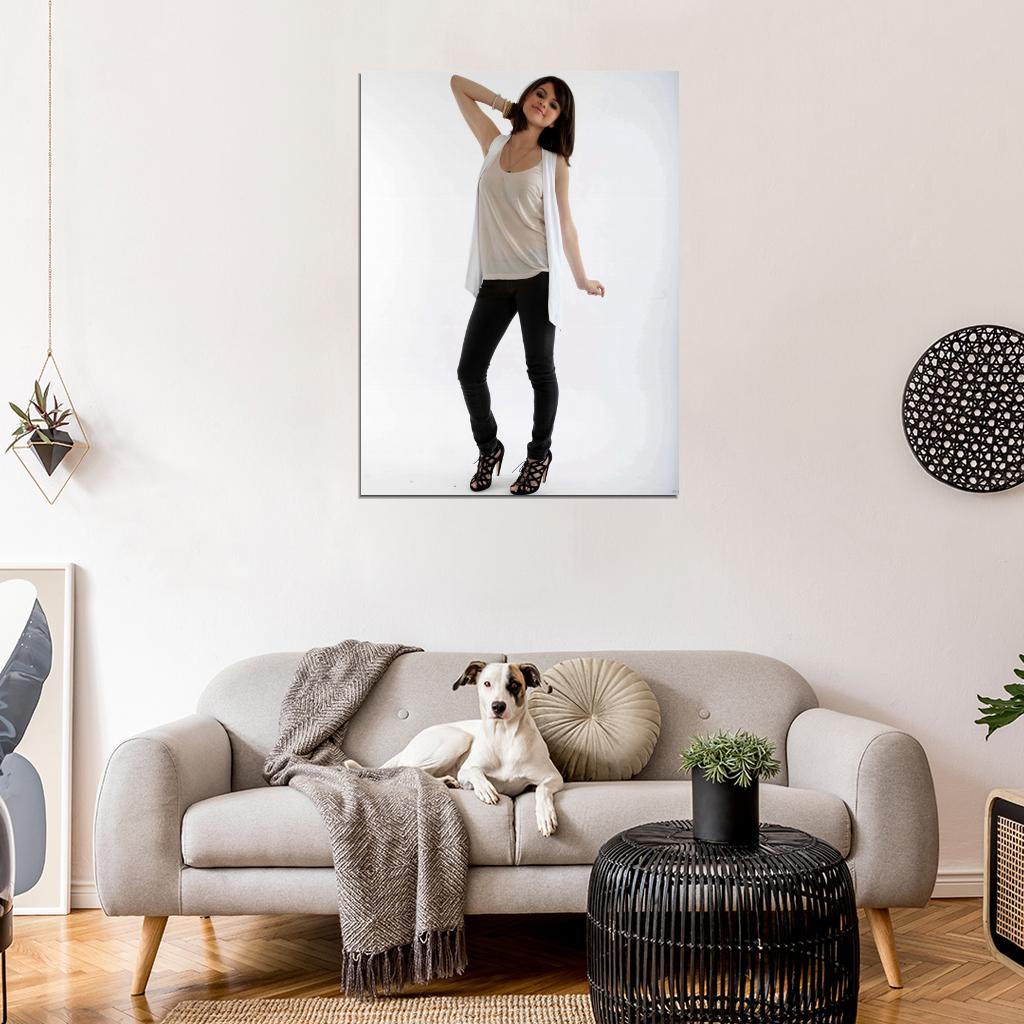 Selena Gomez Pop Music Singer Wall Art Print Poster