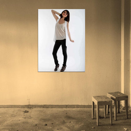 Selena Gomez Pop Music Singer Wall Art Print Poster