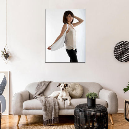 Selena Gomez Cute Pop Music Singer Wall Art Print Poster