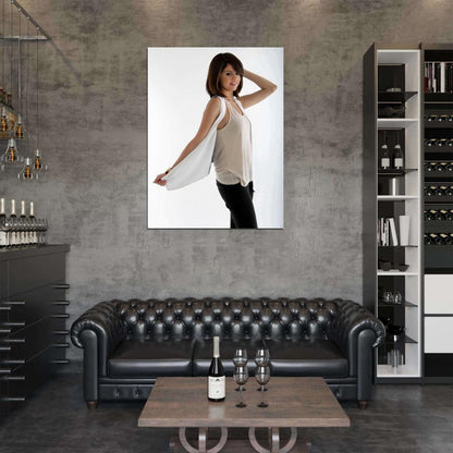Selena Gomez Cute Pop Music Singer Wall Art Print Poster
