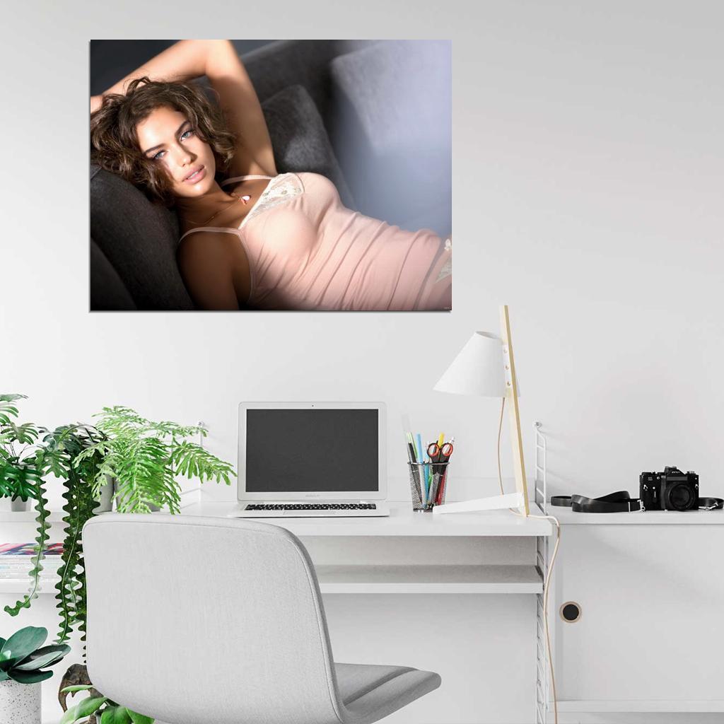 Irina Shayk Sexy Actress Model Wall Art Print Poster