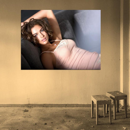 Irina Shayk Sexy Actress Model Wall Art Print Poster