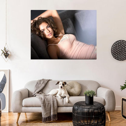 Irina Shayk Sexy Actress Model Wall Art Print Poster
