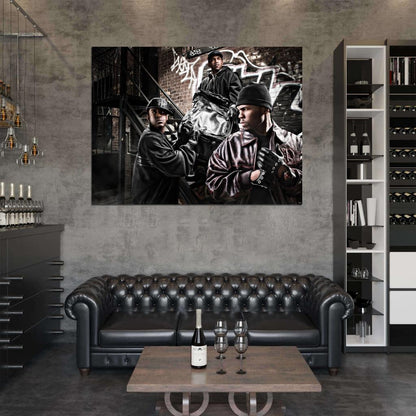 50 Cent Hip Hop Rap Music Singer Wall Art Print Poster