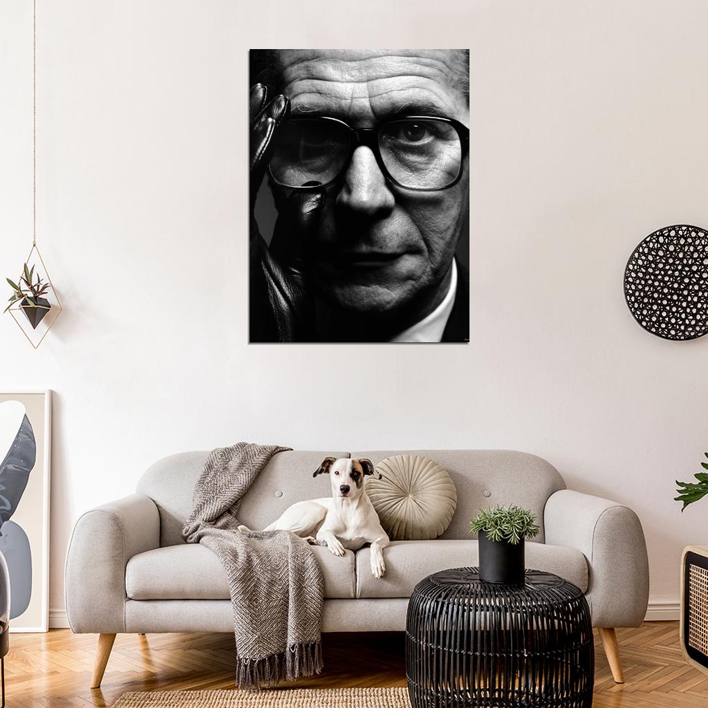 Gary Oldman Amazing Cool Portrait BW Actor Wall Art Print Poster