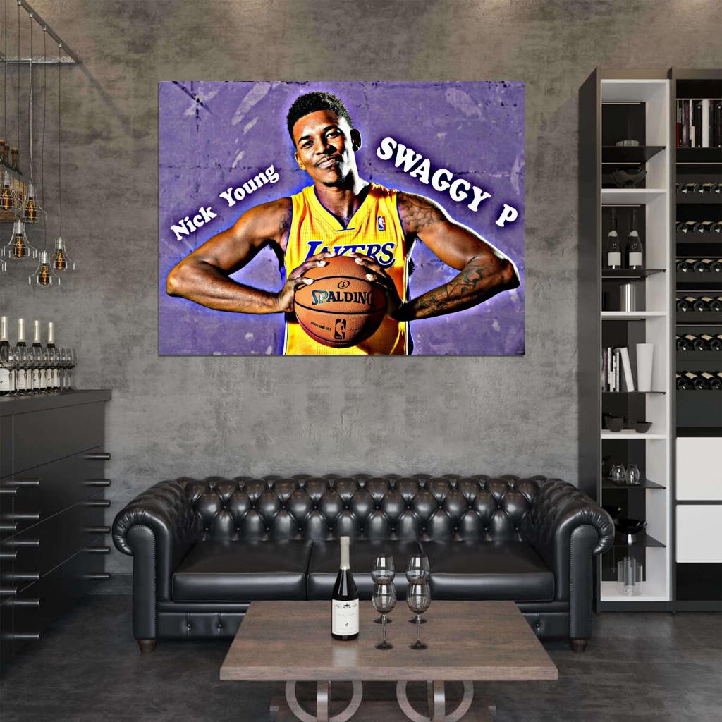 Nick Young Swaggy P Los Angeles Awesome Wall Art Print Poster