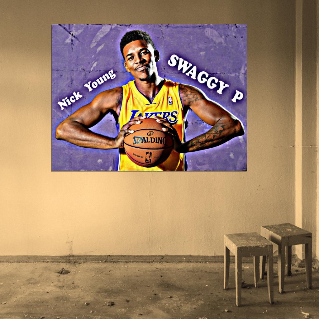 Nick Young Swaggy P Los Angeles Awesome Wall Art Print Poster