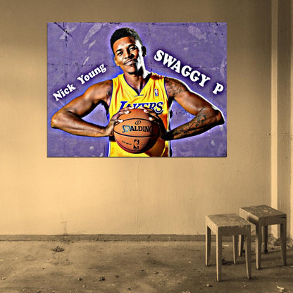 Nick Young Swaggy P Los Angeles Awesome Wall Art Print Poster