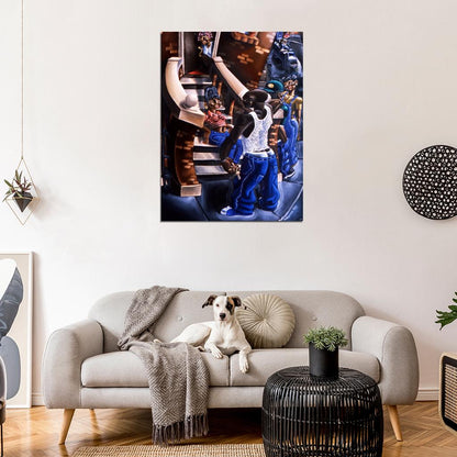 African American Painting Art Wall Art Print Poster