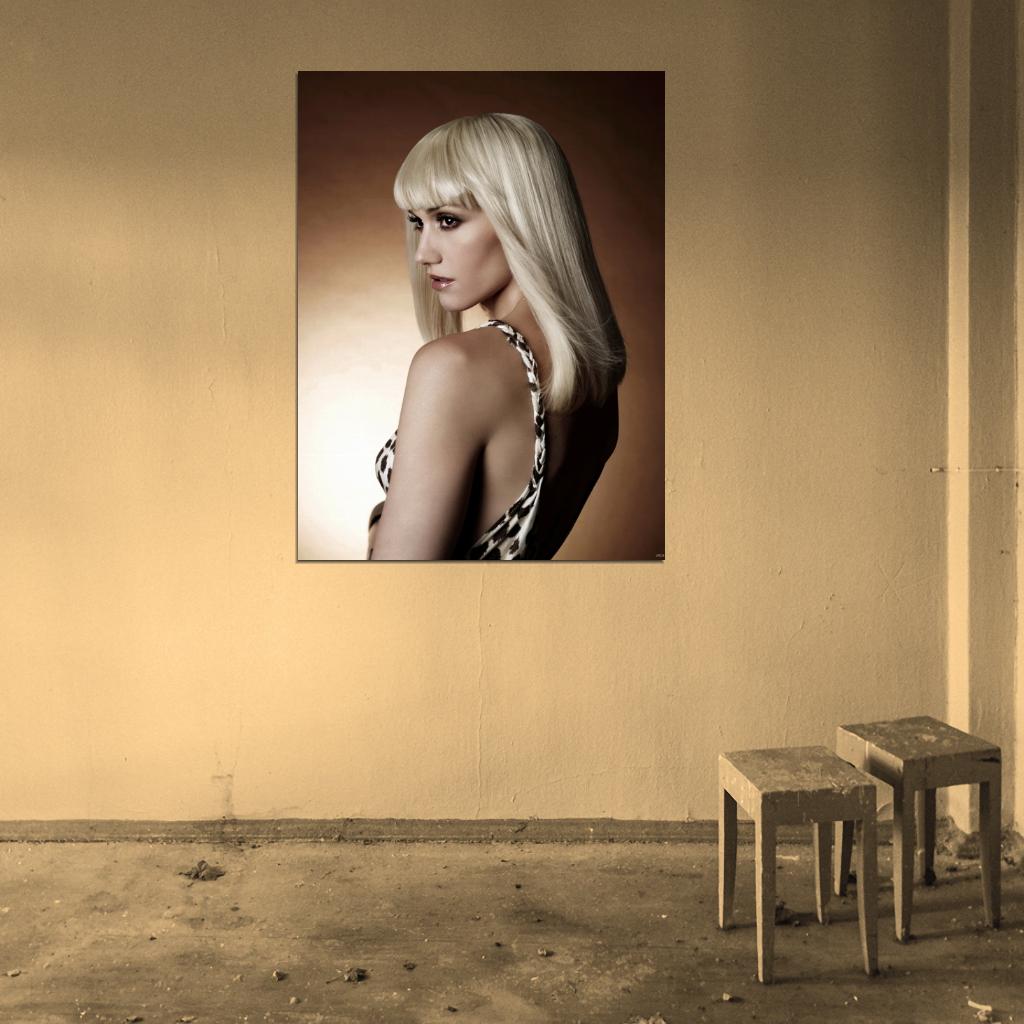 Gwen Stefani Beautiful Pop Music Singer Wall Art Print Poster