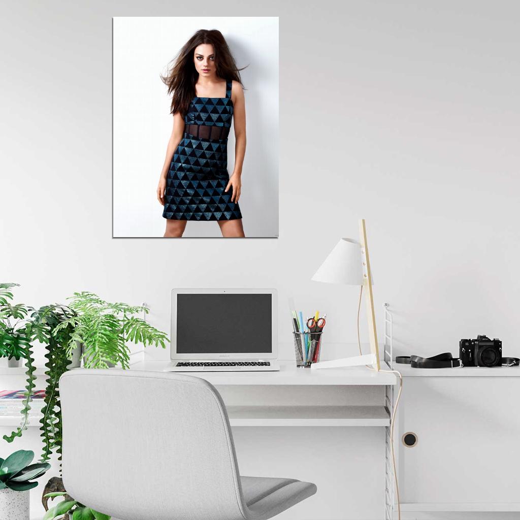 Mila Kunis Hot Actress Wall Art Print Poster