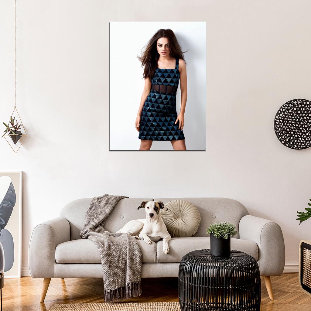 Mila Kunis Hot Actress Wall Art Print Poster