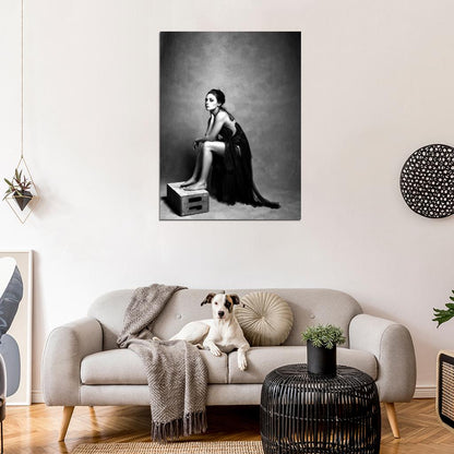 Mila Kunis Hot Actress BW Wall Art Print Poster