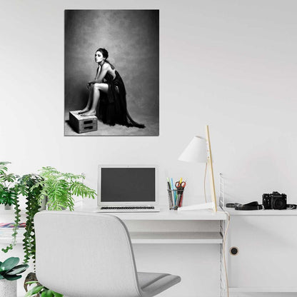 Mila Kunis Hot Actress BW Wall Art Print Poster