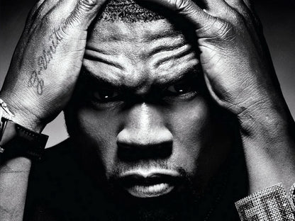 50 Cent Amazing Portrait Hip Hop Music Singer Wall Art Print Poster