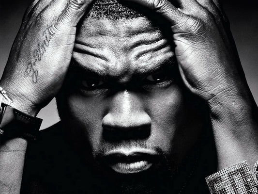 50 Cent Amazing Portrait Hip Hop Music Singer Wall Art Print Poster