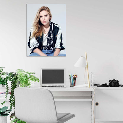Scarlett Johansson Actress Wall Art Print Poster