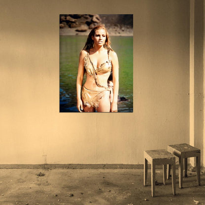 One Million Years B.C. Raquel Welch Old Movie Wall Art Print Poster