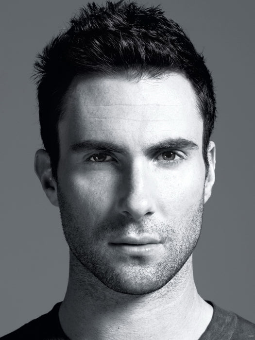 Adam Levine Hot Portrait Pop Music Singer BW Wall Art Print Poster