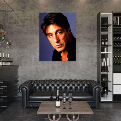 Al Pacino Portrait Actor Wall Art Print Poster