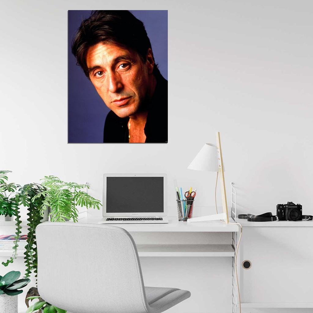 Al Pacino Portrait Actor Wall Art Print Poster