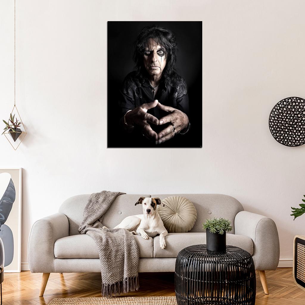 Alice Cooper Amazing Cool Rock Music Singer Wall Art Print Poster
