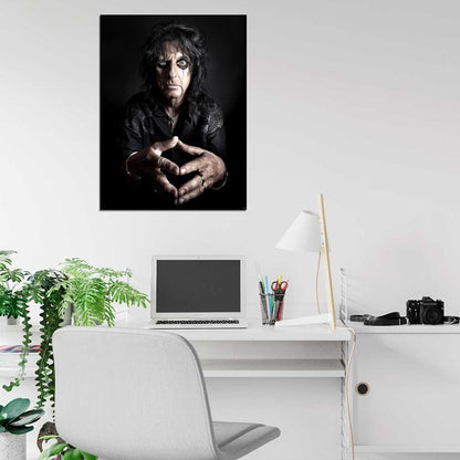 Alice Cooper Amazing Cool Rock Music Singer Wall Art Print Poster
