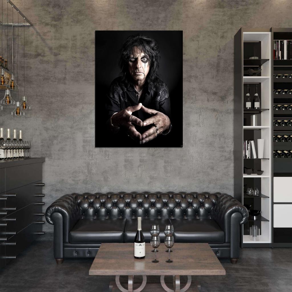 Alice Cooper Amazing Cool Rock Music Singer Wall Art Print Poster