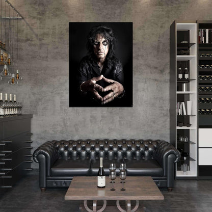 Alice Cooper Amazing Cool Rock Music Singer Wall Art Print Poster