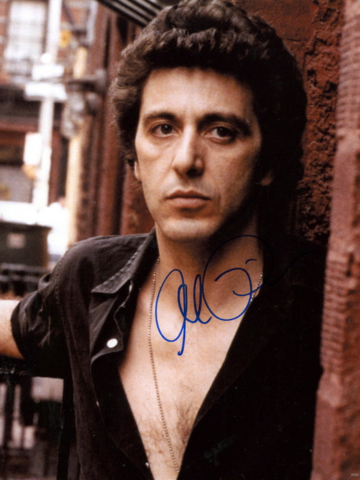 Al Pacino Portrait Signature Actor Wall Art Print Poster
