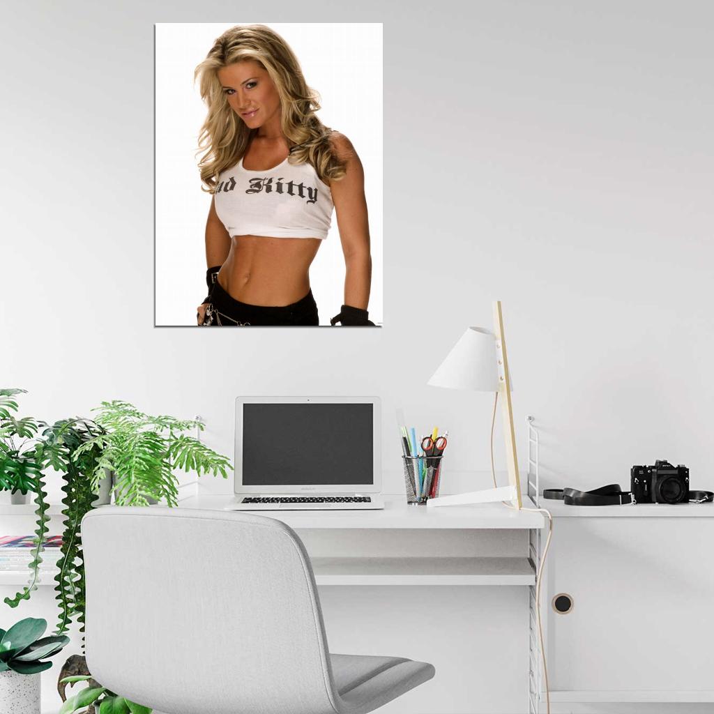 Ashley Massaro Sexy Model Wall Art Print Poster