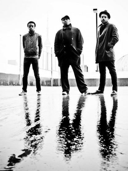Bedouin Soundclash Reggae Music Band BW Wall Art Print Poster