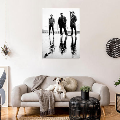Bedouin Soundclash Reggae Music Band BW Wall Art Print Poster