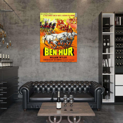 Ben-Hur Retro Classic Movie Vintage Wall Art Print Poster