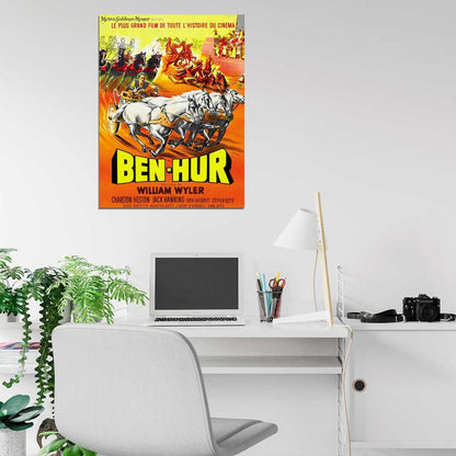Ben-Hur Retro Classic Movie Vintage Wall Art Print Poster