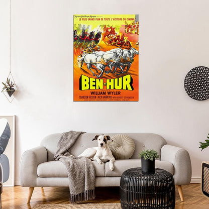 Ben-Hur Retro Classic Movie Vintage Wall Art Print Poster