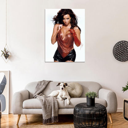 Candice Michelle Sexy Hot Model Wall Art Print Poster