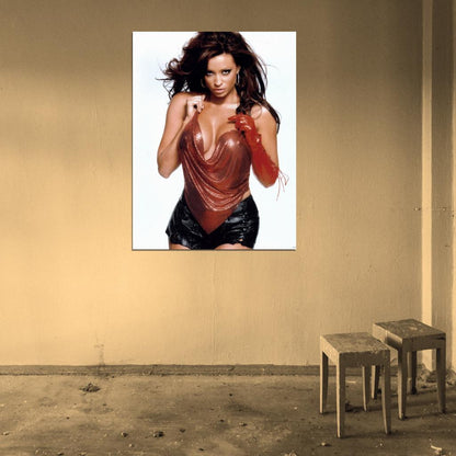 Candice Michelle Sexy Hot Model Wall Art Print Poster